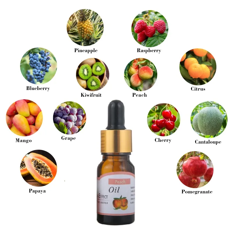 10ml Fruit Peach Pour Essential Oils for Humidifier for Diffuser Aromatherapy Oil Relieve Stress Blueberry Grape Skin Care TSLM2
10ml Fruit Peach Pour Essential Oils for Humidifier for Diffuser Aromatherapy Oil Relieve Stress Blueberry Grape Skin Care TSLM2
