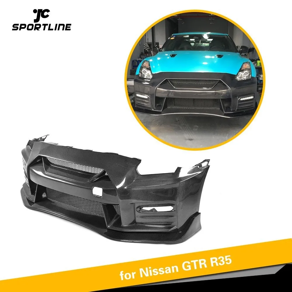 Front Bumper For 2009 - 2017 Nissan GTR Coupe 2-Door Carbon Fiber Material Auto Body kits
Front Bumper For 2009 - 2017 Nissan GTR Coupe 2-Door Carbon Fiber Material Auto Body kits