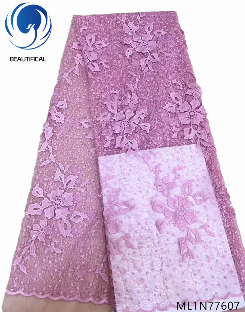 BEAUTIFICAL 2019 lace fabric wholesale guangzhou lace fabric french lace fabric samples 5 yards/lot sales hot online ML1N776
BEAUTIFICAL 2019 lace fabric wholesale guangzhou lace fabric french lace fabric samples 5 yards/lot sales hot online ML1N776