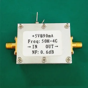 Low Noise LNA 0.05-4G NF=0.6dB Wideband Amplifier HF FM VHF UHF Ham Radio supply voltage: +5V
Low Noise LNA 0.05-4G NF=0.6dB Wideband Amplifier HF FM VHF UHF Ham Radio supply voltage: +5V