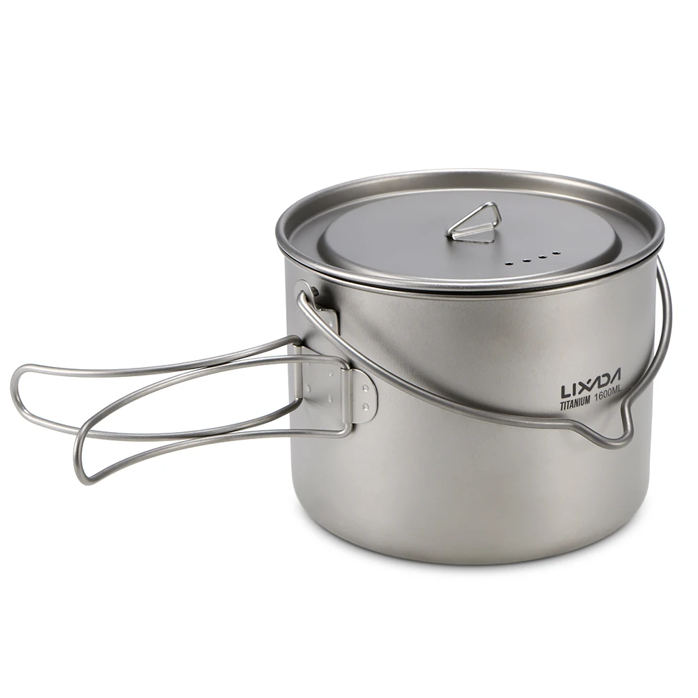 900ml/1600ml Titanium Pot Hanging Camping Pot Titanium Cup Water Cup with Lid Foldable Handle Outdoor Tableware Picnic Cookware
900ml/1600ml Titanium Pot Hanging Camping Pot Titanium Cup Water Cup with Lid Foldable Handle Outdoor Tableware Picnic Cookware