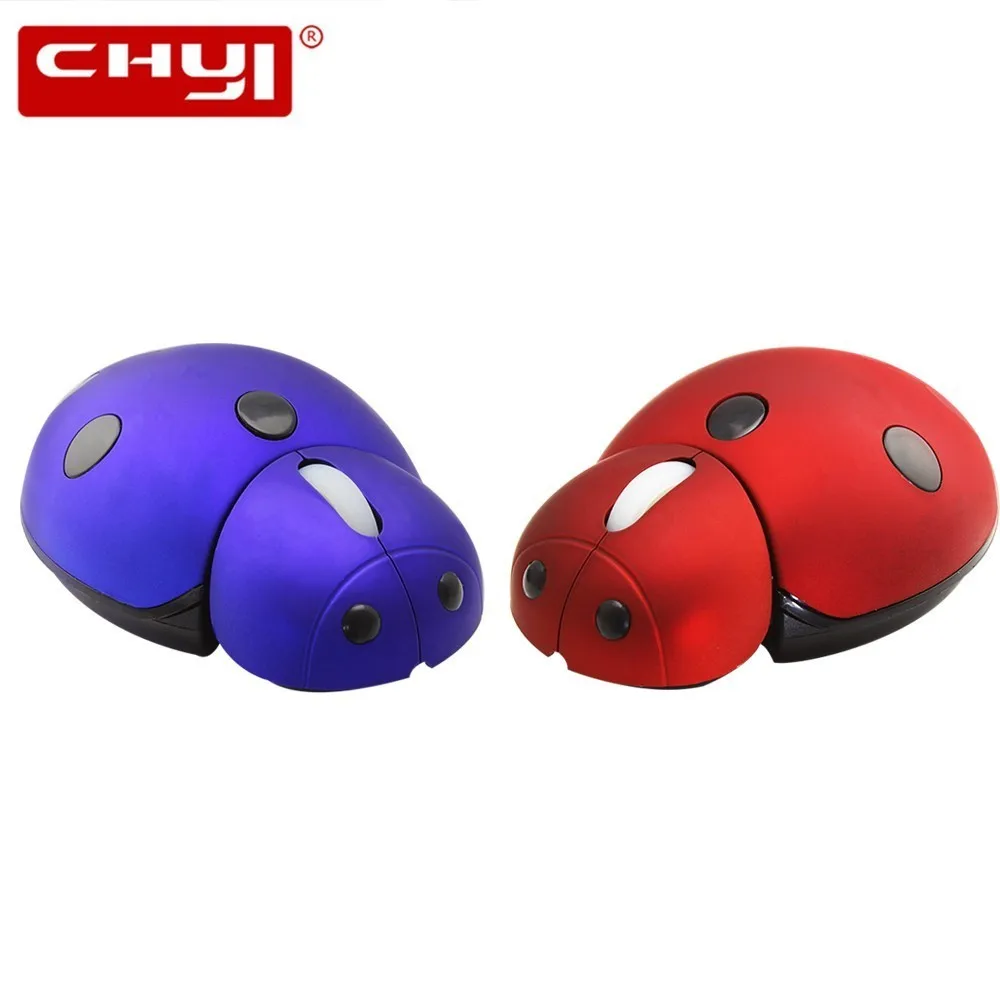 CHYI Cartoon Ladybug Wireless Mouse 3000DPI 2.4Gzh Ergonomic Mice Universal Computer Mouse for Kids Desktop Laptop Mause
CHYI Cartoon Ladybug Wireless Mouse 3000DPI 2.4Gzh Ergonomic Mice Universal Computer Mouse for Kids Desktop Laptop Mause