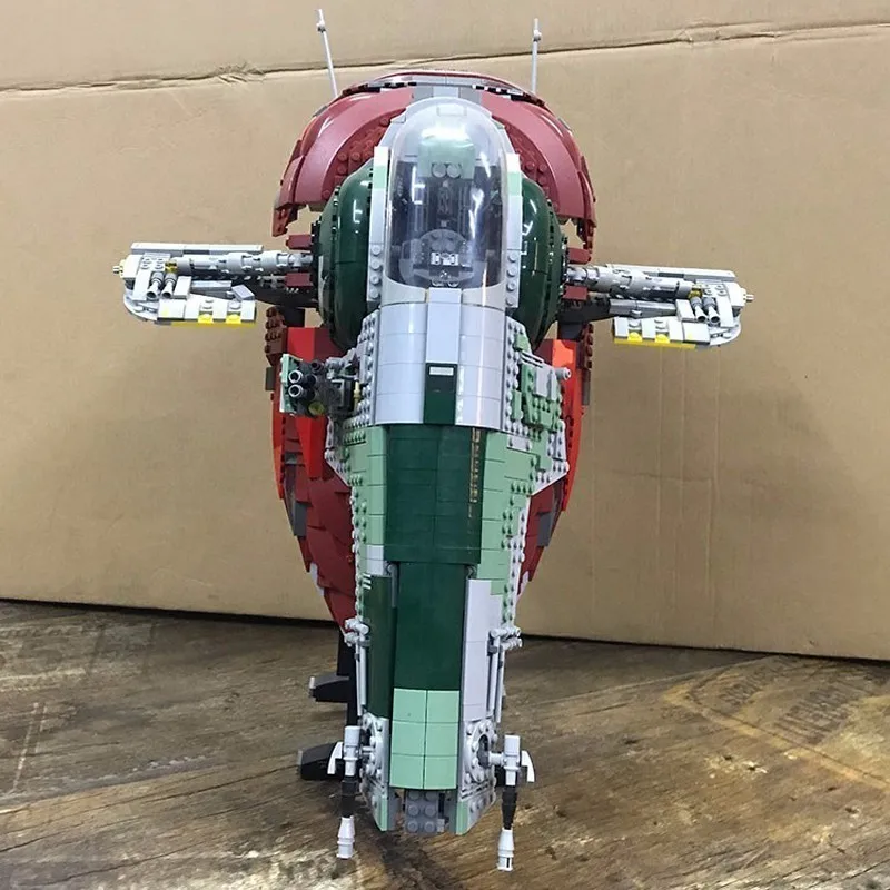 New Lepin Block 05037 Star Wars Series UCS Slave First Assembling Spelling Insert Building Blocks Alpinia 2067pcs Children Toys
New Lepin Block 05037 Star Wars Series UCS Slave First Assembling Spelling Insert Building Blocks Alpinia 2067pcs Children Toys