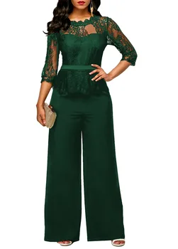 Sexy Jumpsuit Women Bodysuit Autumn 2019 Elegant Ladies Office Work Wear 3/4 Long Sleeves Wide Leg Playsuit Tracksuit Long Pants
Sexy Jumpsuit Women Bodysuit Autumn 2019 Elegant Ladies Office Work Wear 3/4 Long Sleeves Wide Leg Playsuit Tracksuit Long Pants