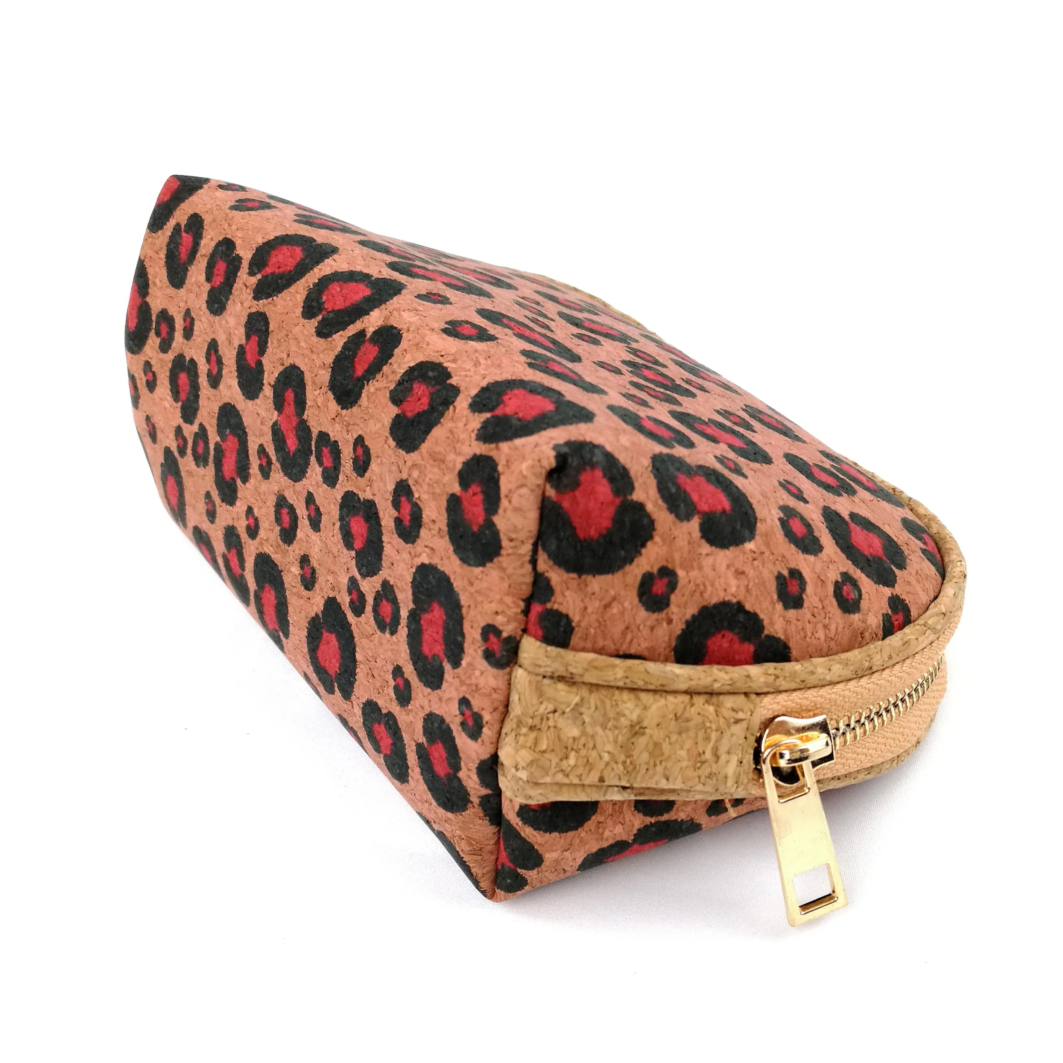 Free Shipping Leopard Wooden Purse Portugal Cork Makeup Bag Vegan Leather Cosmetic Pouch
Free Shipping Leopard Wooden Purse Portugal Cork Makeup Bag Vegan Leather Cosmetic Pouch
