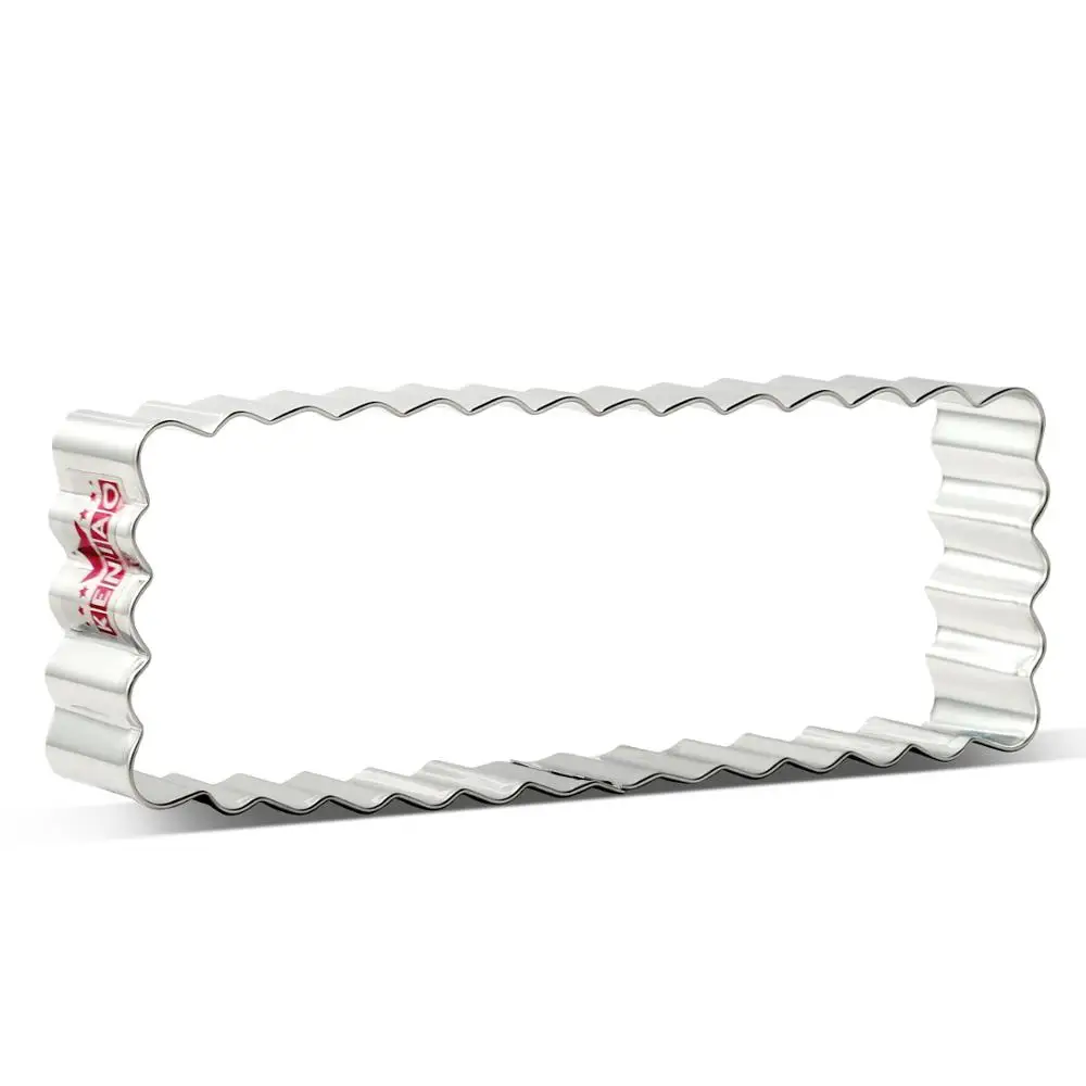 KENIAO Rectangular Fluted Cookie Cutter for Kids Birthday Party - 15.7 x 5.6 cm - Biscuit / Fondant / Pastry - Stainless Steel
KENIAO Rectangular Fluted Cookie Cutter for Kids Birthday Party - 15.7 x 5.6 cm - Biscuit / Fondant / Pastry - Stainless Steel