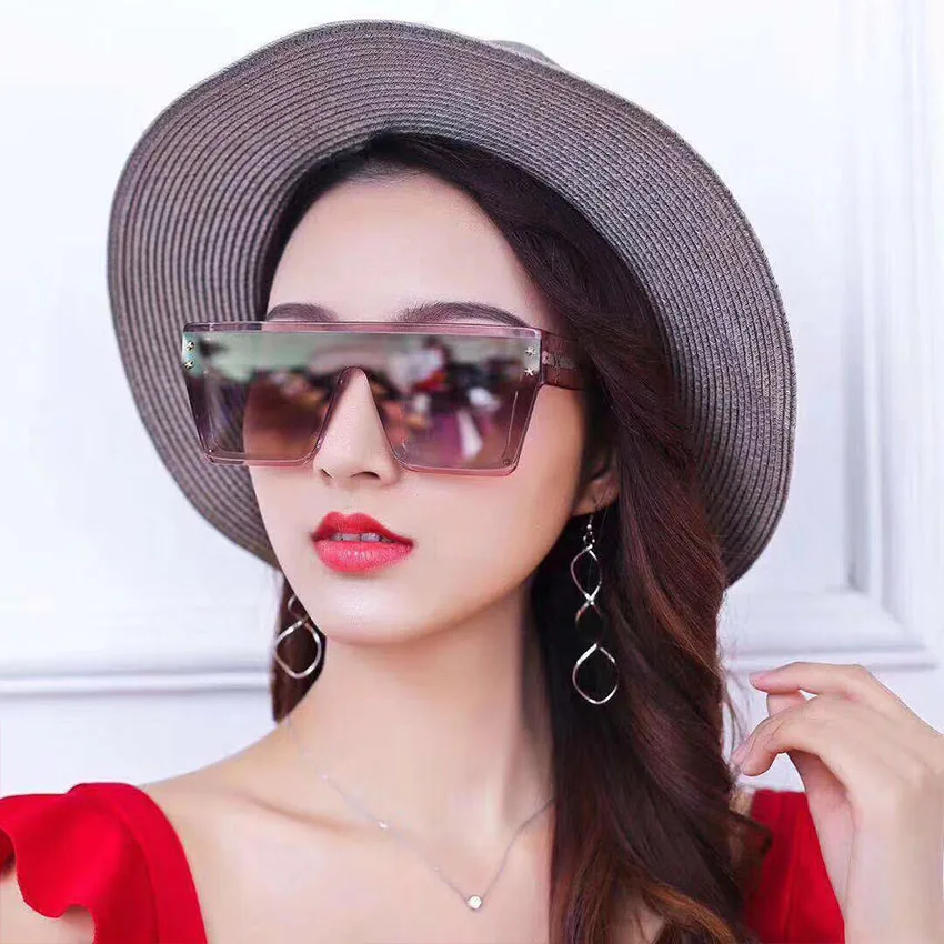 Sams&So 2019 New Fashion Vintage Sunglasses Women Lucky star Oversized frame Brand Designer Square Sun Glasses Women Glasses
Sams&So 2019 New Fashion Vintage Sunglasses Women Lucky star Oversized frame Brand Designer Square Sun Glasses Women Glasses