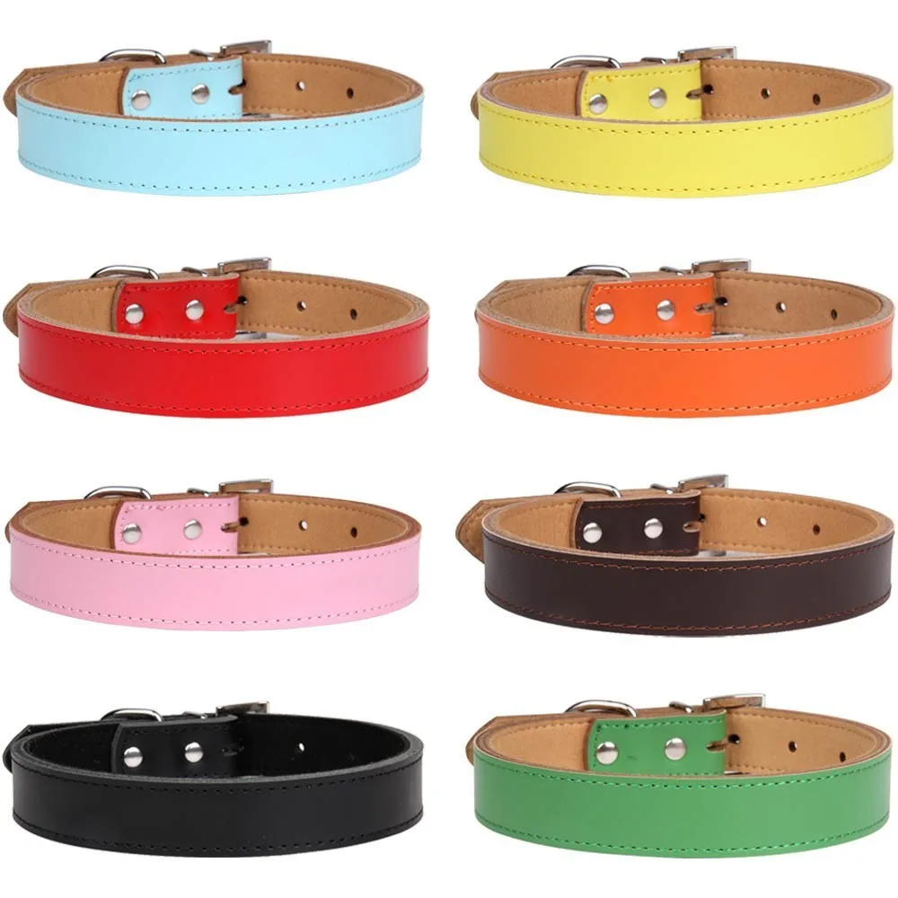 Genuine Leather Big Dog Collar Padded Microfiber Material Chihuahua Puppy Collars for Small Medium Large Dog German Shepherd
Genuine Leather Big Dog Collar Padded Microfiber Material Chihuahua Puppy Collars for Small Medium Large Dog German Shepherd