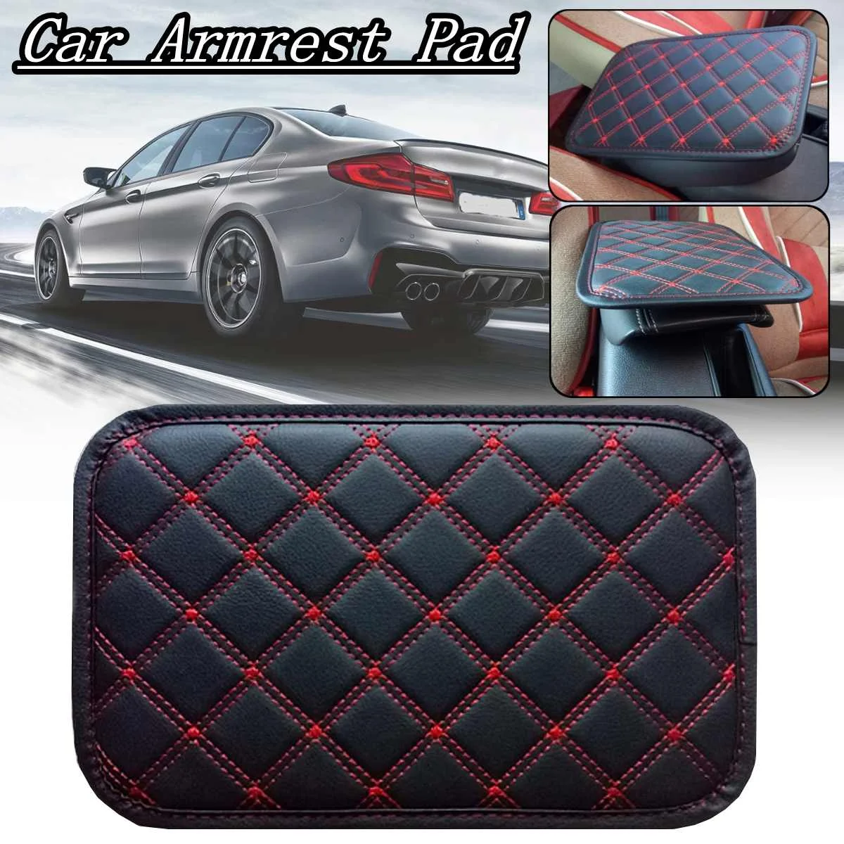 Car Armrest Pad Covers Universal Center Console Leather Auto Seat Armrests Box Pads Black Armrest Storage Protection Cushion
Car Armrest Pad Covers Universal Center Console Leather Auto Seat Armrests Box Pads Black Armrest Storage Protection Cushion