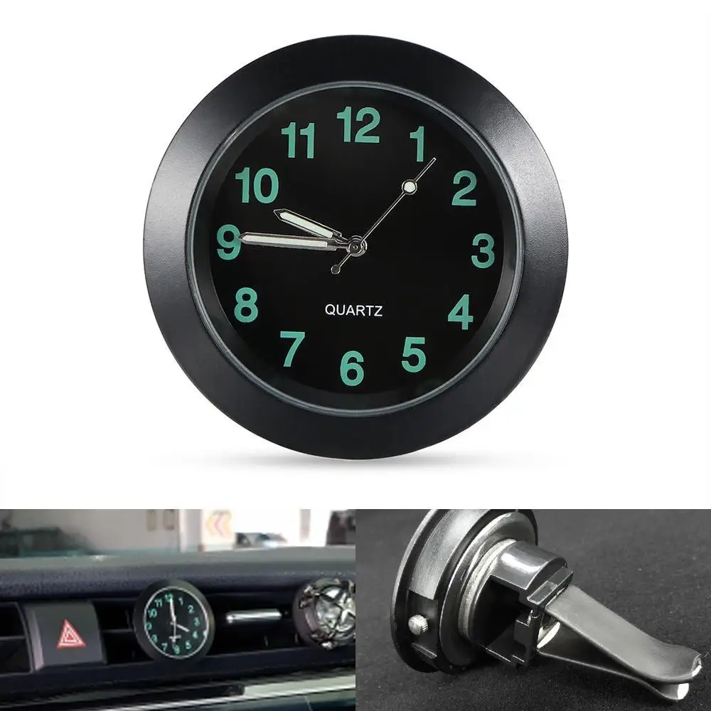 Luminous Car Gauge Clock Mini Auto Air Vent Quartz Clock with clip Auto air outlet Watch Car styling for Audi 100 200 80 Quattro
Luminous Car Gauge Clock Mini Auto Air Vent Quartz Clock with clip Auto air outlet Watch Car styling for Audi 100 200 80 Quattro
