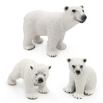 Mini Simulation Wild Animal Polar Bear Model Solid Toy Crafts Ornament for Kids Wildlife Toy Simulation Animal figures education
Mini Simulation Wild Animal Polar Bear Model Solid Toy Crafts Ornament for Kids Wildlife Toy Simulation Animal figures education