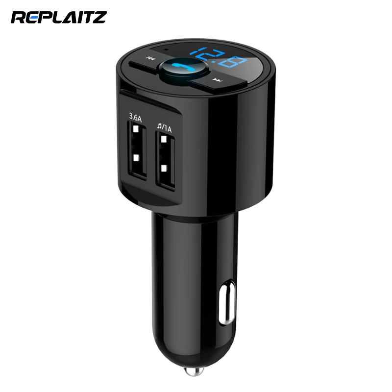 Wireless Bluetooth Car FM Transmitter Dual USB 3.6A Quick Charging Voltmeter GPS Navigation Voice Broadcast Car Accessories
Wireless Bluetooth Car FM Transmitter Dual USB 3.6A Quick Charging Voltmeter GPS Navigation Voice Broadcast Car Accessories