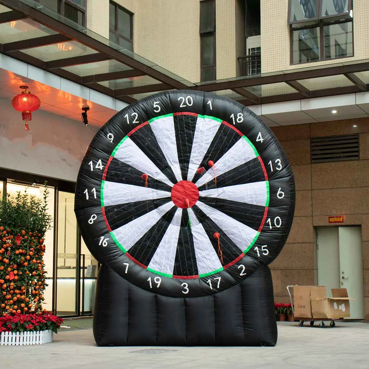 4 Meter Giant Inflatable Dart Board With Air Blower 220V Outdoor Durable Game Oxford Fabric Throwing Sport Games Inflatable Toys
4 Meter Giant Inflatable Dart Board With Air Blower 220V Outdoor Durable Game Oxford Fabric Throwing Sport Games Inflatable Toys