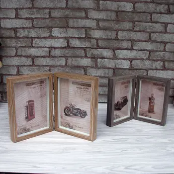 Double-sided Folding Photo Frame Wood Craft Frame Bedroom Office Home Decoration Pictures Frame
Double-sided Folding Photo Frame Wood Craft Frame Bedroom Office Home Decoration Pictures Frame