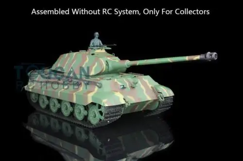 Henglong 1/16 Scale Plastic German King Tiger Porsche Static Tank 3888 Model
Henglong 1/16 Scale Plastic German King Tiger Porsche Static Tank 3888 Model