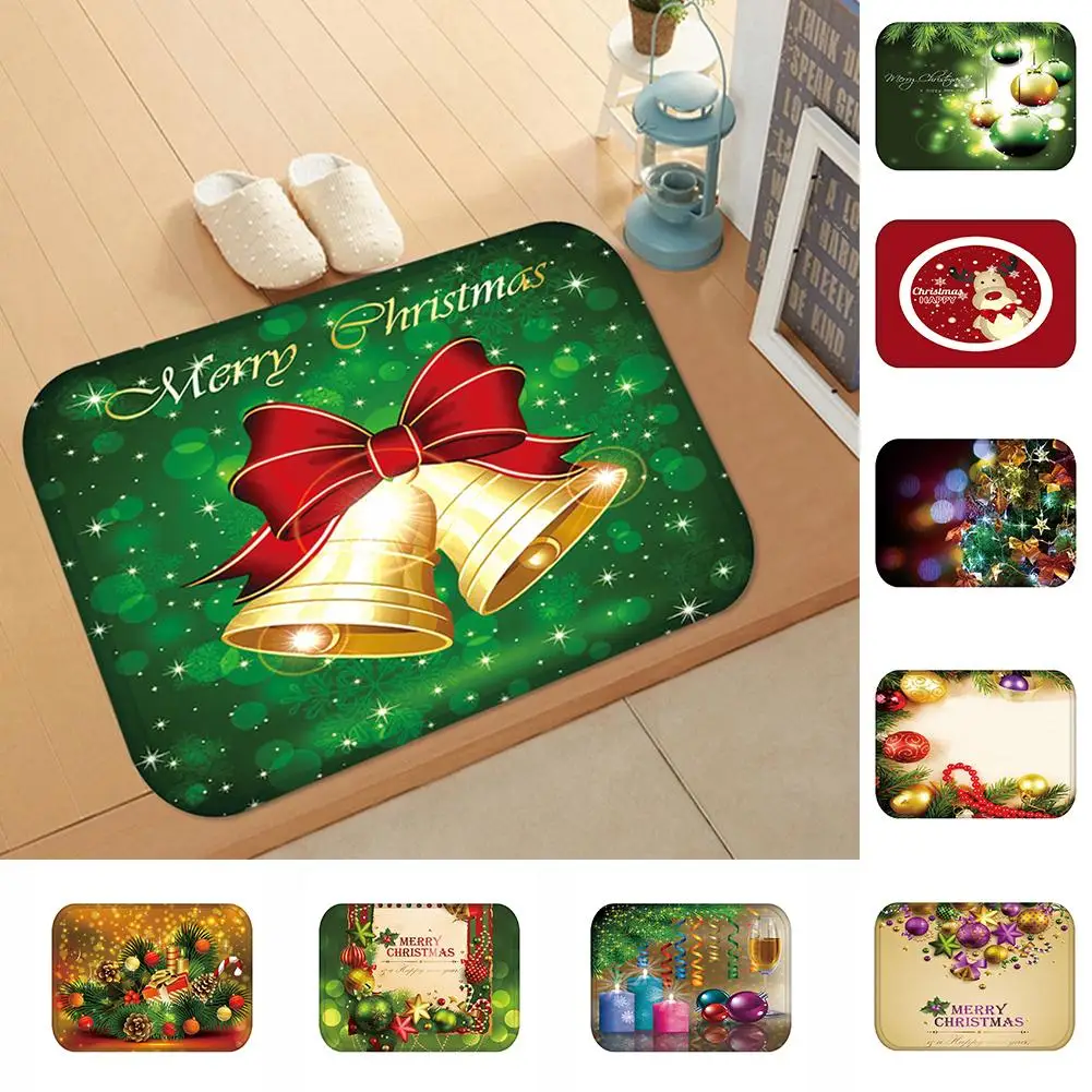 Fashion Christmas Deer Bell Ornament Anti-slip Doormat Rug Carpet Floor Mat Home Decor Drop Shipping
Fashion Christmas Deer Bell Ornament Anti-slip Doormat Rug Carpet Floor Mat Home Decor Drop Shipping