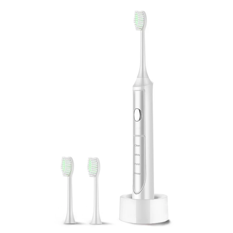 High-Frequency Sonic Electric Toothbrush 37200rmp IPX7 Waterproof Tooth Brush With 3 Brush Head USB Charger 4 Mode Teeth Care
High-Frequency Sonic Electric Toothbrush 37200rmp IPX7 Waterproof Tooth Brush With 3 Brush Head USB Charger 4 Mode Teeth Care