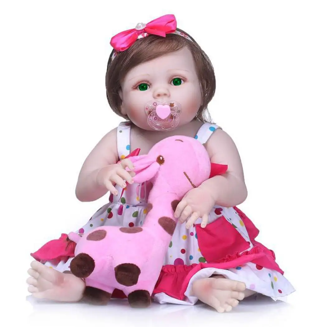 NPK 22' Newborn Dolls Lifelike Reborn Dolls Babies Full Body Silicone Vinyl Bebe Christmas Gift For Girls Realistic Children Toy
NPK 22' Newborn Dolls Lifelike Reborn Dolls Babies Full Body Silicone Vinyl Bebe Christmas Gift For Girls Realistic Children Toy