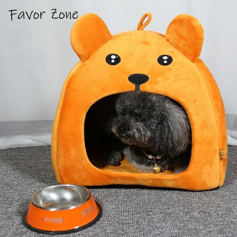 Winter Warm Bear shape Pet Dog House With Mat Cotton Flannel Tent Kennel Foldable Travel Doggy Bed Cave Cats House Pet Supplies
Winter Warm Bear shape Pet Dog House With Mat Cotton Flannel Tent Kennel Foldable Travel Doggy Bed Cave Cats House Pet Supplies