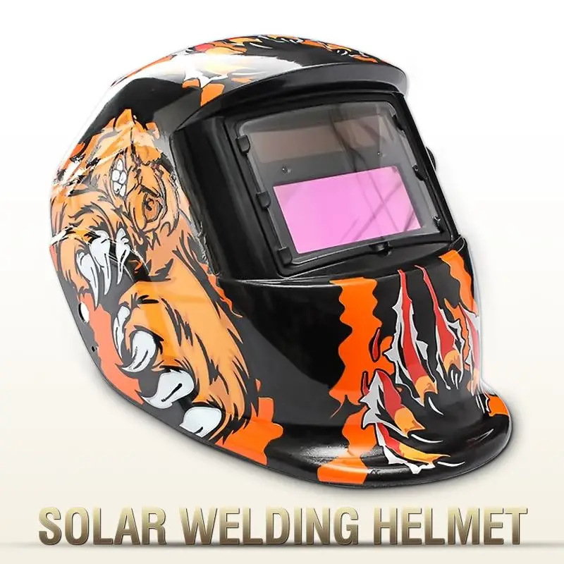 

New Solar Powered Auto Darkening Welding Helmet Mask Welders Arc Tig Mig Grinding Helmets Mask ARC/TIG/MIG Welding