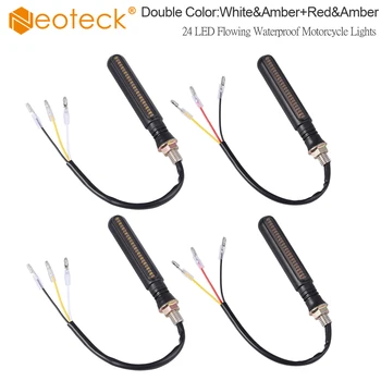 Neoteck 4pcs Universal 12 led 24LED Flowing Waterproof White Red Motorcycle Motorbike Turn Signal Indicator Amber
Neoteck 4pcs Universal 12 led 24LED Flowing Waterproof White Red Motorcycle Motorbike Turn Signal Indicator Amber