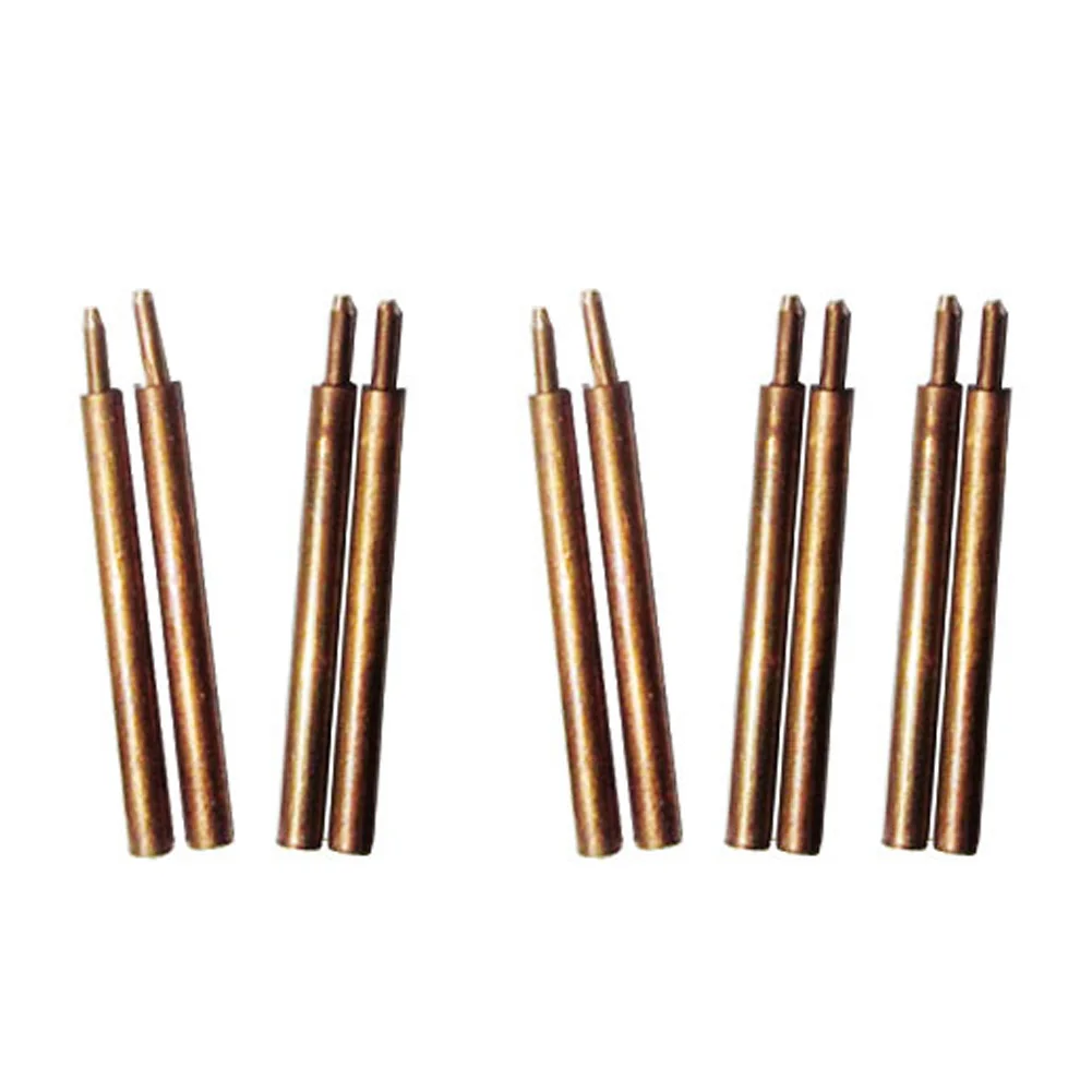 10pcs Pins Head For Welding Pen Replacement Electrical Welding Needle Alumina Copper Battery Li-ion Cell Spot For 709A 709AD
10pcs Pins Head For Welding Pen Replacement Electrical Welding Needle Alumina Copper Battery Li-ion Cell Spot For 709A 709AD