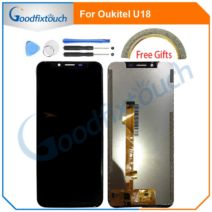 LCD Screen For Oukitel U18 LCD Display+Touch Screen Digitizer Assembly Touch Panel For Oukitel U18 Replacement Parts
LCD Screen For Oukitel U18 LCD Display+Touch Screen Digitizer Assembly Touch Panel For Oukitel U18 Replacement Parts