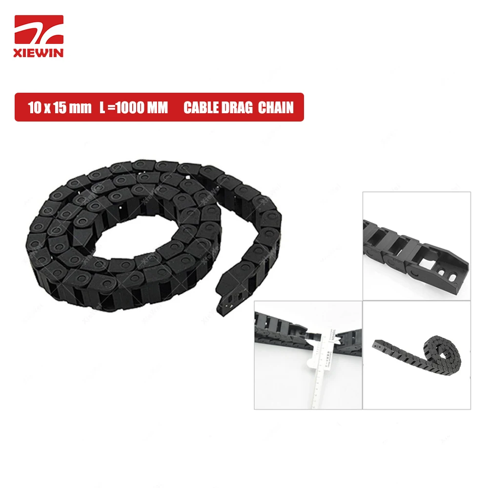 Free Shipping bridge type Transmission chain 10x15 1 M drag chain with end connectors engraving machine cable for CNC router
Free Shipping bridge type Transmission chain 10x15 1 M drag chain with end connectors engraving machine cable for CNC router