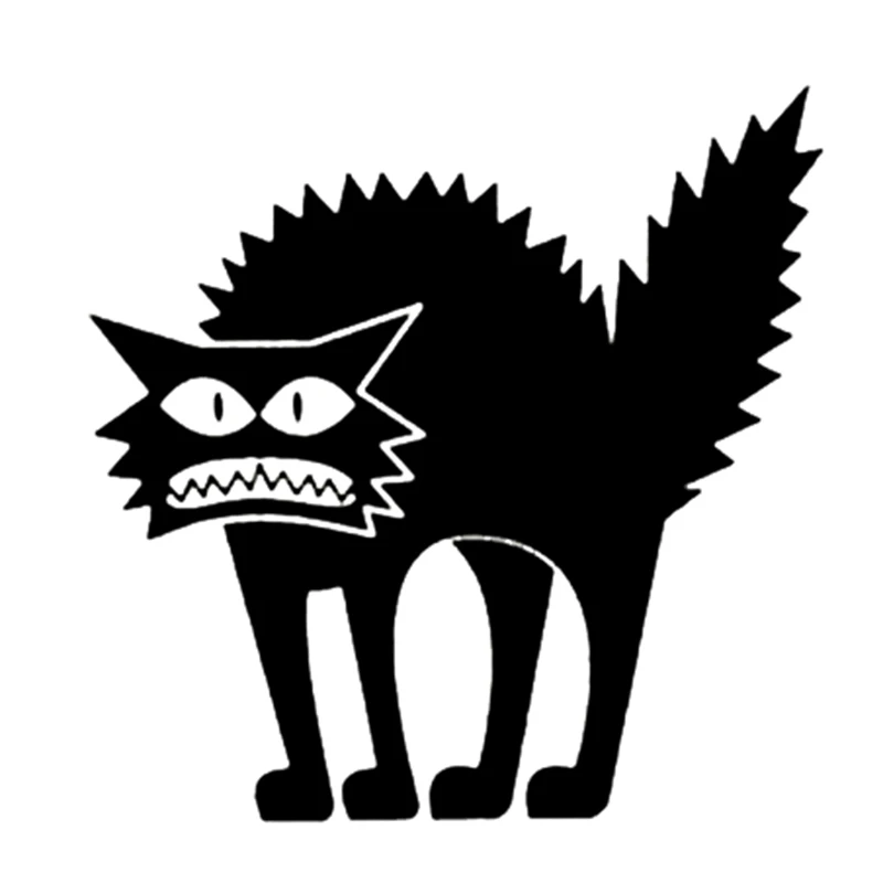 Frightened Black Cat Sticker Decal Vinyl Car Window Windscreen Wall Home Bedroom Children Refrigerator Bumper
Frightened Black Cat Sticker Decal Vinyl Car Window Windscreen Wall Home Bedroom Children Refrigerator Bumper