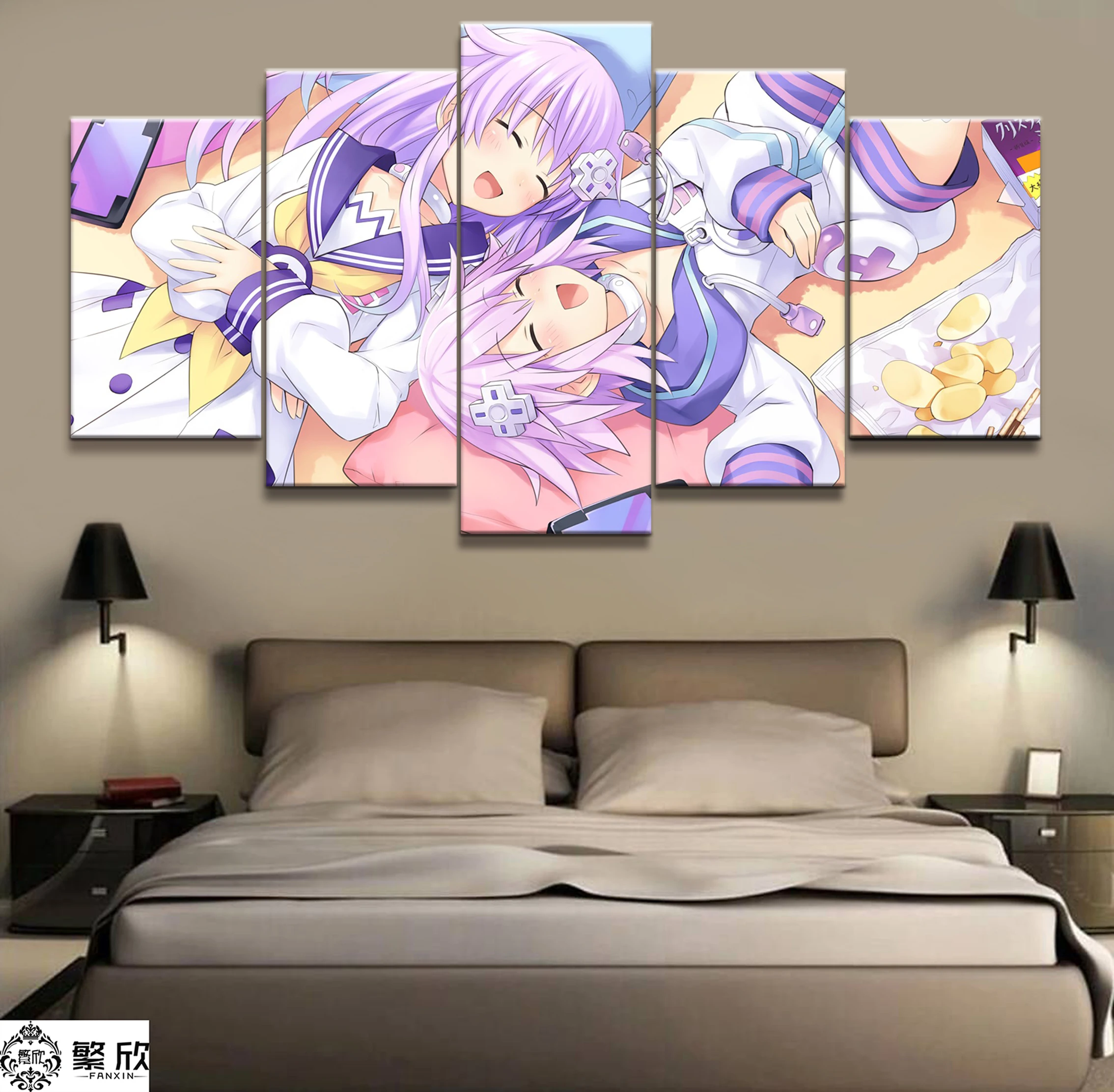 Home Decor Modular Canvas Picture 5 Piece Hyperdimension Neptunia Game Painting Poster Wall For Home Canvas Painting Wholesale
Home Decor Modular Canvas Picture 5 Piece Hyperdimension Neptunia Game Painting Poster Wall For Home Canvas Painting Wholesale