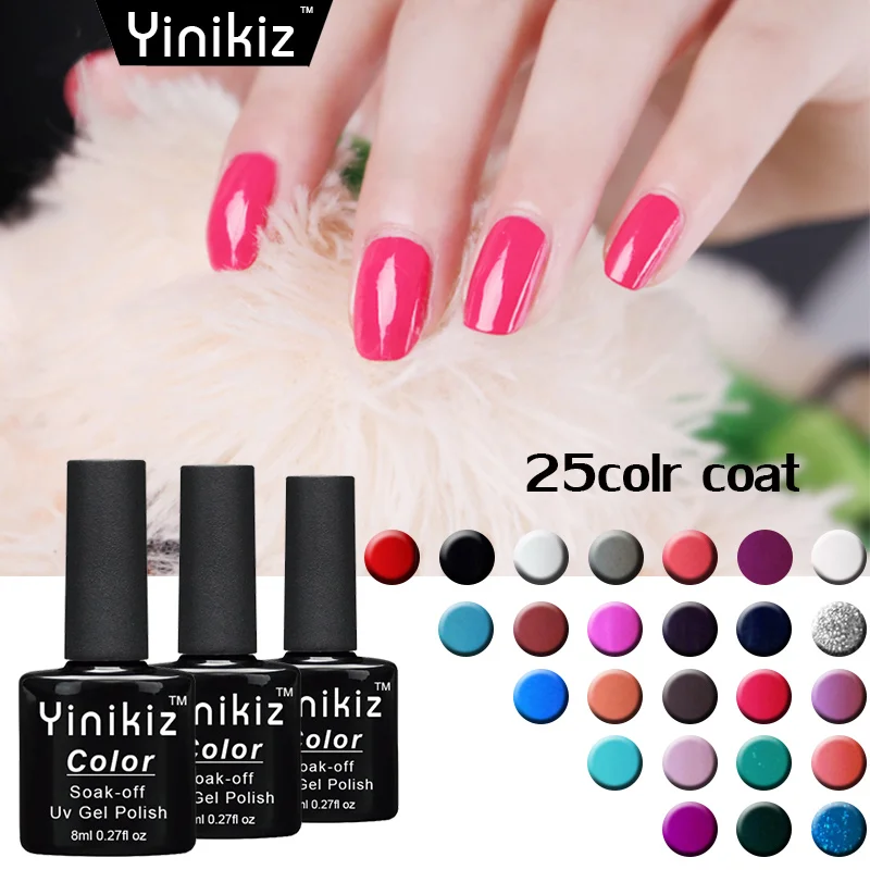 Yinikiz Esmaltes Nail Gel Polish Pure Color Base Coat Gel Easy Soak Off Long Lasting Period Nail Gel Polish
Yinikiz Esmaltes Nail Gel Polish Pure Color Base Coat Gel Easy Soak Off Long Lasting Period Nail Gel Polish