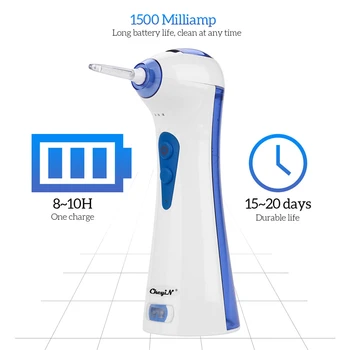 130ml Rechargeable Water Flosser Electric Oral Irrigator Teeth Injector Deep Clean Dental Flosser Oral Cleaning Tool with 3 Mode
130ml Rechargeable Water Flosser Electric Oral Irrigator Teeth Injector Deep Clean Dental Flosser Oral Cleaning Tool with 3 Mode