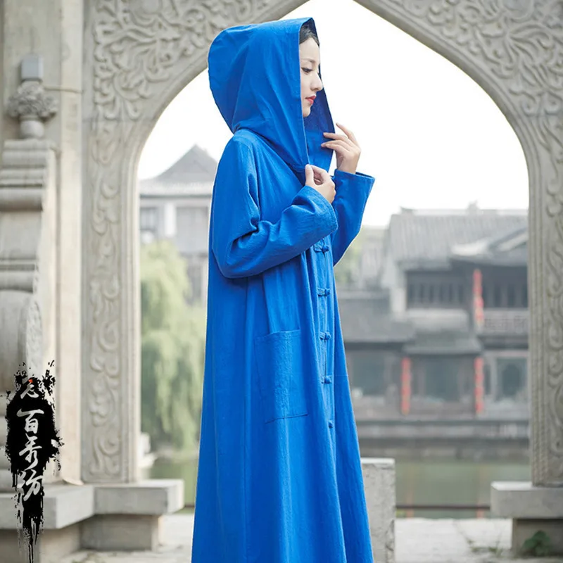 LANMREM 2018 New Fashion Hooded Cotton Linen Chinese Style Female's Long Type Big Size Full Sleeve Coat Trench Vestido YE724
LANMREM 2018 New Fashion Hooded Cotton Linen Chinese Style Female's Long Type Big Size Full Sleeve Coat Trench Vestido YE724