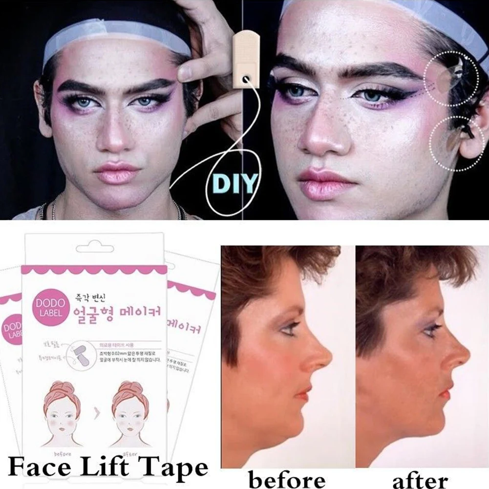 40pcs Lift Face Sticker Instant Waterproof V Shape Breathable Makeup Adhesive Tape Invisible Lifting Tighten Chin
40pcs Lift Face Sticker Instant Waterproof V Shape Breathable Makeup Adhesive Tape Invisible Lifting Tighten Chin
