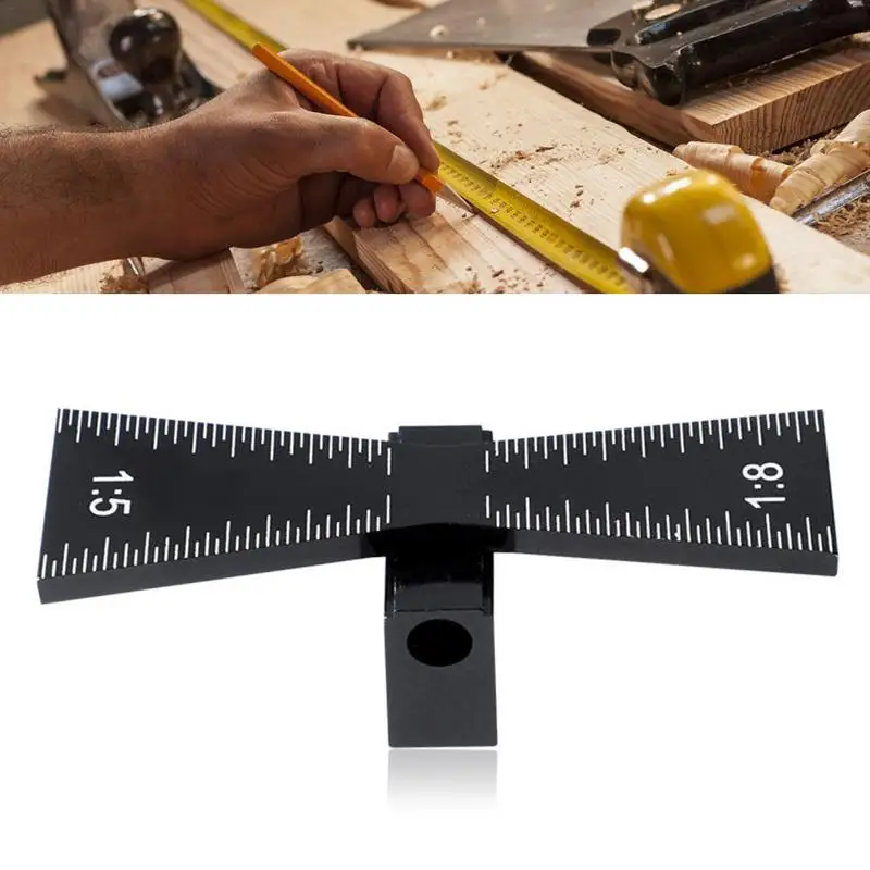 Dovetail Scriber Gauge 1:5/1:8 Woodworking Gauge Scriber Woodworking Line Template Woodworking Joint Gauge