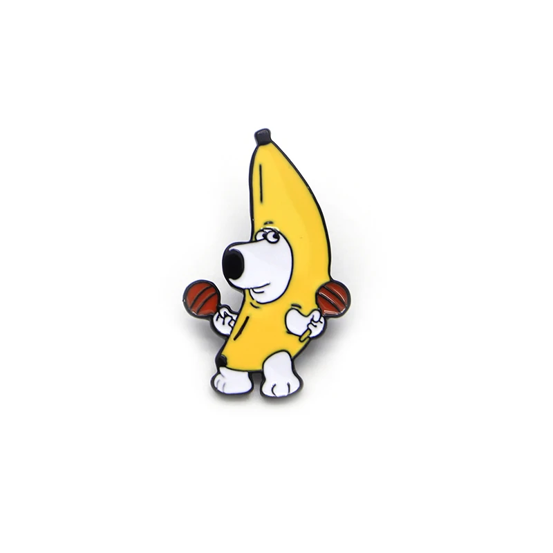 Cartoon Animal Brooches for Women Family Guy Enamel Pins for Kids Lapel Pin Bag Pins Denim Jacket Badge Cute Banana Brooch Q1228
Cartoon Animal Brooches for Women Family Guy Enamel Pins for Kids Lapel Pin Bag Pins Denim Jacket Badge Cute Banana Brooch Q1228