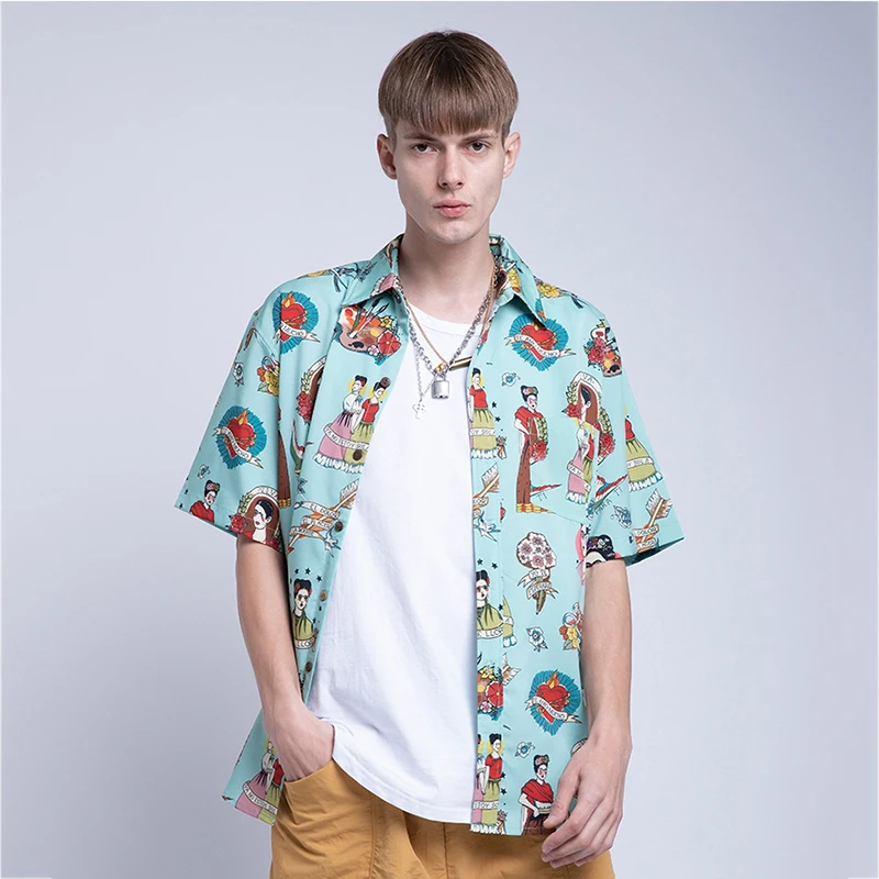 Harajuku Japanese Ukiyo E Anime Shirt Men Loose Hip Hop Hawaiian Shirts Women Casual Streetwear Summer Short Sleeve Printing Top
Harajuku Japanese Ukiyo E Anime Shirt Men Loose Hip Hop Hawaiian Shirts Women Casual Streetwear Summer Short Sleeve Printing Top