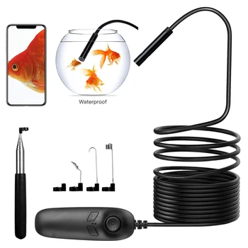 3.5/5/10m Waterproof Adjustable Brightness HD Wireless WIFI Endoscope Borescope Inpection Camera for Auto Repair Water Pipe
3.5/5/10m Waterproof Adjustable Brightness HD Wireless WIFI Endoscope Borescope Inpection Camera for Auto Repair Water Pipe