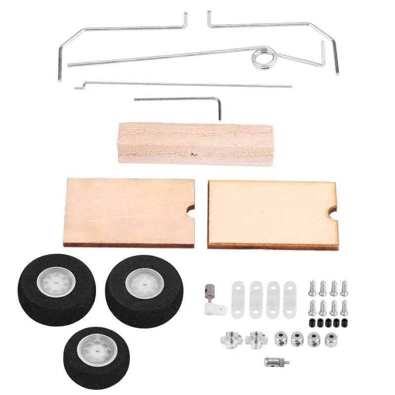 KT DIY Fixed Wing Model Aircraft Landing Gear Wheel Universal Set of RC Accessories KT Rubber Wheel With Metal Landing Gear 2019
KT DIY Fixed Wing Model Aircraft Landing Gear Wheel Universal Set of RC Accessories KT Rubber Wheel With Metal Landing Gear 2019