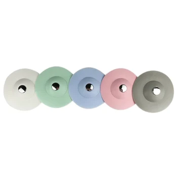 5Pcs Silicone Bathroom Floor Drain Preventing Clogging Push Type Sewer Filter Sink Strainer Random Color
5Pcs Silicone Bathroom Floor Drain Preventing Clogging Push Type Sewer Filter Sink Strainer Random Color