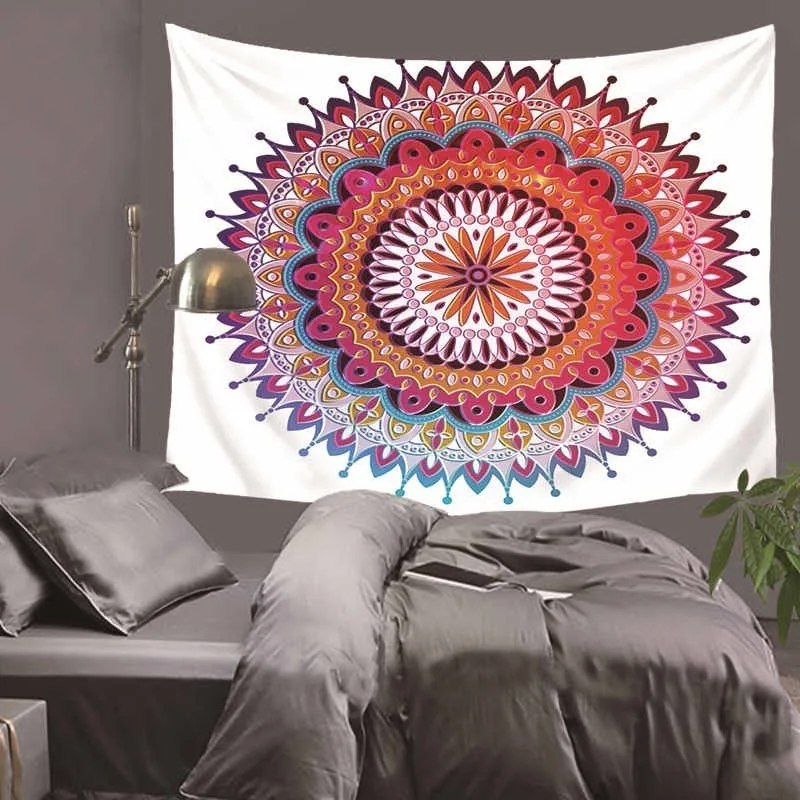 Large Mandala Indian Tapestry Wall Hanging Bohemian Beach Towel Polyester Thin Blanket Yoga Shawl Mat 150x170cm Blanket HA6
Large Mandala Indian Tapestry Wall Hanging Bohemian Beach Towel Polyester Thin Blanket Yoga Shawl Mat 150x170cm Blanket HA6