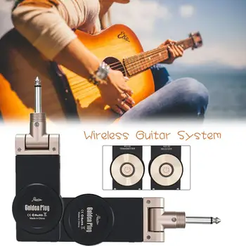 2.4GHz Wireless Guitar System Transmitter Built-in Rechargeable Lithium Battery 30 M Transmission Range for Electric Guitar Bass
2.4GHz Wireless Guitar System Transmitter Built-in Rechargeable Lithium Battery 30 M Transmission Range for Electric Guitar Bass