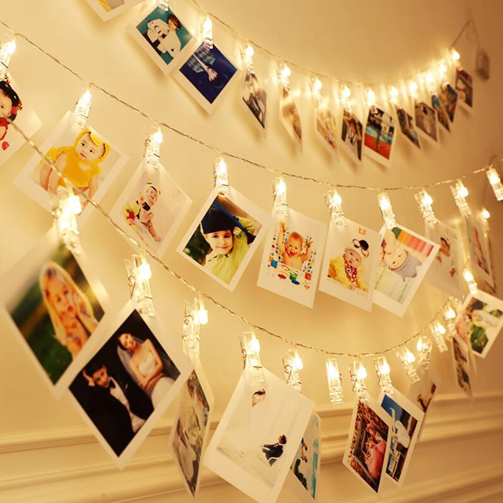 Led Card Photo Clip Led String Fairy Lights Battery Operated Led Christmas Light Garlands Wedding Valentines Wall Decoration
Led Card Photo Clip Led String Fairy Lights Battery Operated Led Christmas Light Garlands Wedding Valentines Wall Decoration