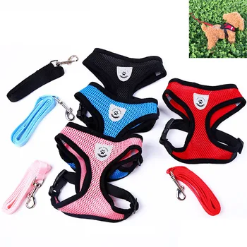Traction Rope Leash Set Breathable Protective Pet Fashion 4 Colors West Dog Puppy 2PCS/Set Mesh Waistcoat Leash
Traction Rope Leash Set Breathable Protective Pet Fashion 4 Colors West Dog Puppy 2PCS/Set Mesh Waistcoat Leash