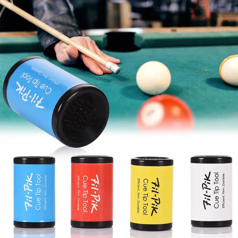 Mini Billiard Cue Tips Tool Tip Prick & Radian Shaping 2 in 1 Snooker Accessories
Mini Billiard Cue Tips Tool Tip Prick & Radian Shaping 2 in 1 Snooker Accessories