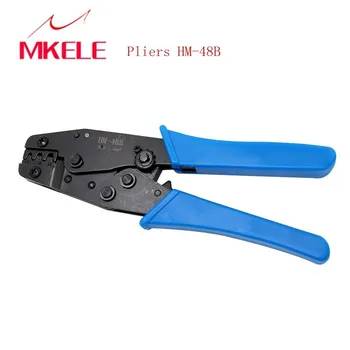 Pliers HM-48B Adjustable Terminal Types Of Crimping Tools 0.1-1.5mm2 26-16AWG Crimper Cable Cutter Wire Stripper Cutter Crimper
Pliers HM-48B Adjustable Terminal Types Of Crimping Tools 0.1-1.5mm2 26-16AWG Crimper Cable Cutter Wire Stripper Cutter Crimper