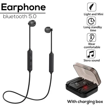 Wireless bluetooth 5.0 Sport Earphone Earbuds HD Stereo HIFI Headset Headphones with Mic Magnetic Earpiece For Xiaomi
Wireless bluetooth 5.0 Sport Earphone Earbuds HD Stereo HIFI Headset Headphones with Mic Magnetic Earpiece For Xiaomi