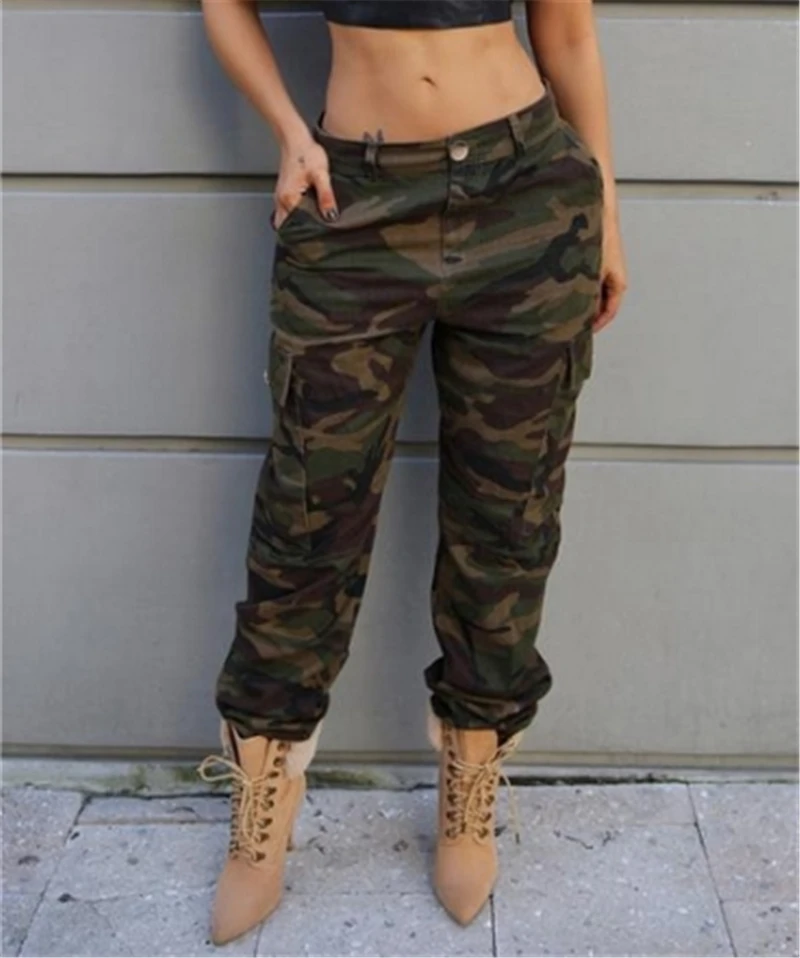 Camouflage Streetwear Cargo Pants Women Casual Joggers Black High Waist Loose Female Trousers Korean Style Ladies Pants Capri
Camouflage Streetwear Cargo Pants Women Casual Joggers Black High Waist Loose Female Trousers Korean Style Ladies Pants Capri
