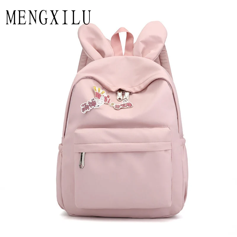2019 Solid Travel Backpack Girl School Bags for Teenage College Wind Women School Bag High Student Bookbag Black Nylon Printing
2019 Solid Travel Backpack Girl School Bags for Teenage College Wind Women School Bag High Student Bookbag Black Nylon Printing
