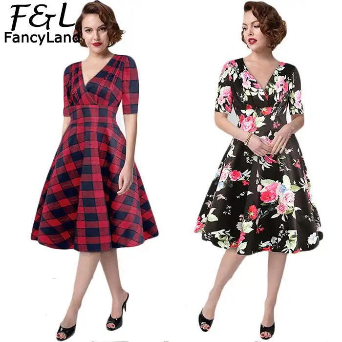Summer Dress Women 2019 Vestidos Women Dress V Neck Short Sleeve Keen Length Floral Print Casual Zipper A Line Party Dresses
Summer Dress Women 2019 Vestidos Women Dress V Neck Short Sleeve Keen Length Floral Print Casual Zipper A Line Party Dresses
